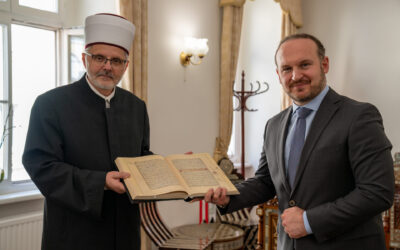 Besuch des stv. Reisu-l-ulema der Islamischen Glaubensgemeinschaft in Bosnien-Herzegowina