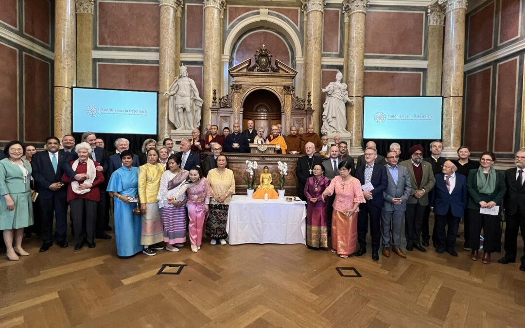 Buddhiste Religionsgesellschaft feiert 40 Jahre Anerkennung