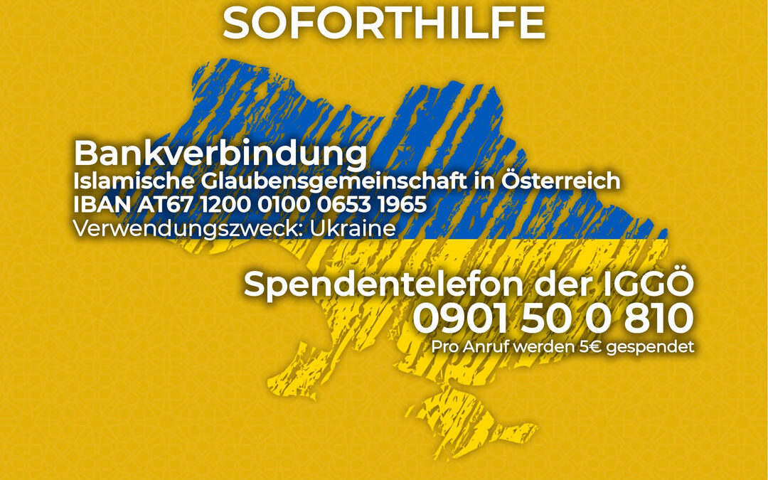 Nothilfe für die Ukraine und Unterstützung von Geflüchteten